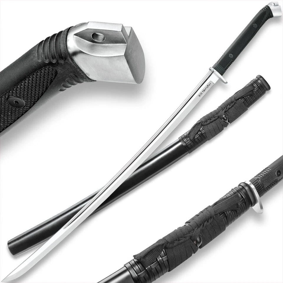 Honshu Boshin Katana with Scabbard | Full-Tang | Hand-Forged | Overall 40.75"