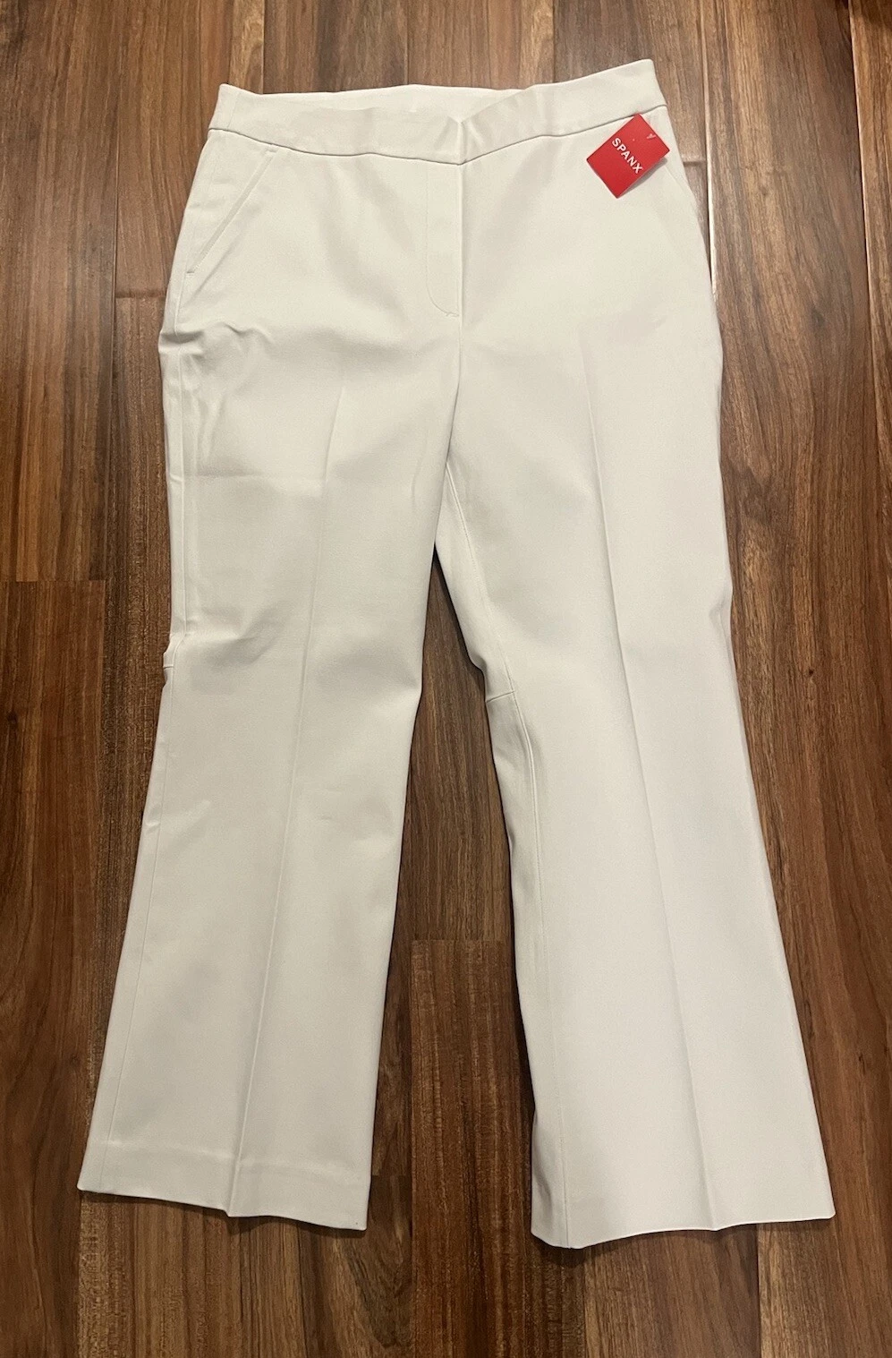 Spanx Kick Flare Pant Womens Size Medium Classic White