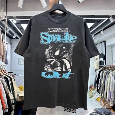 Cypress Hill Smoke Out Black Short Sleeve Reprint Classic Tshirt
