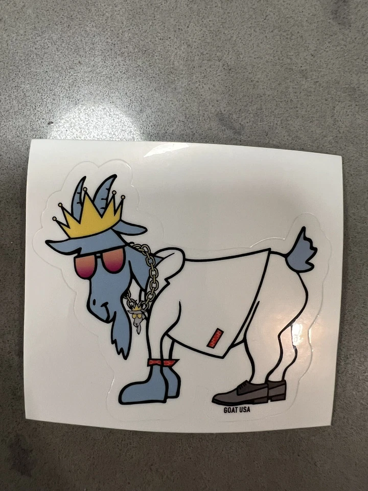 GOAT USA Saturday Night Fever Goat Sticker. Single Sticker. Brand New.
