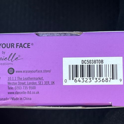 2pk Erase Your Face Reusable Makeup Removing Cloths - NEW Danielle Creations - Picture 6 of 11