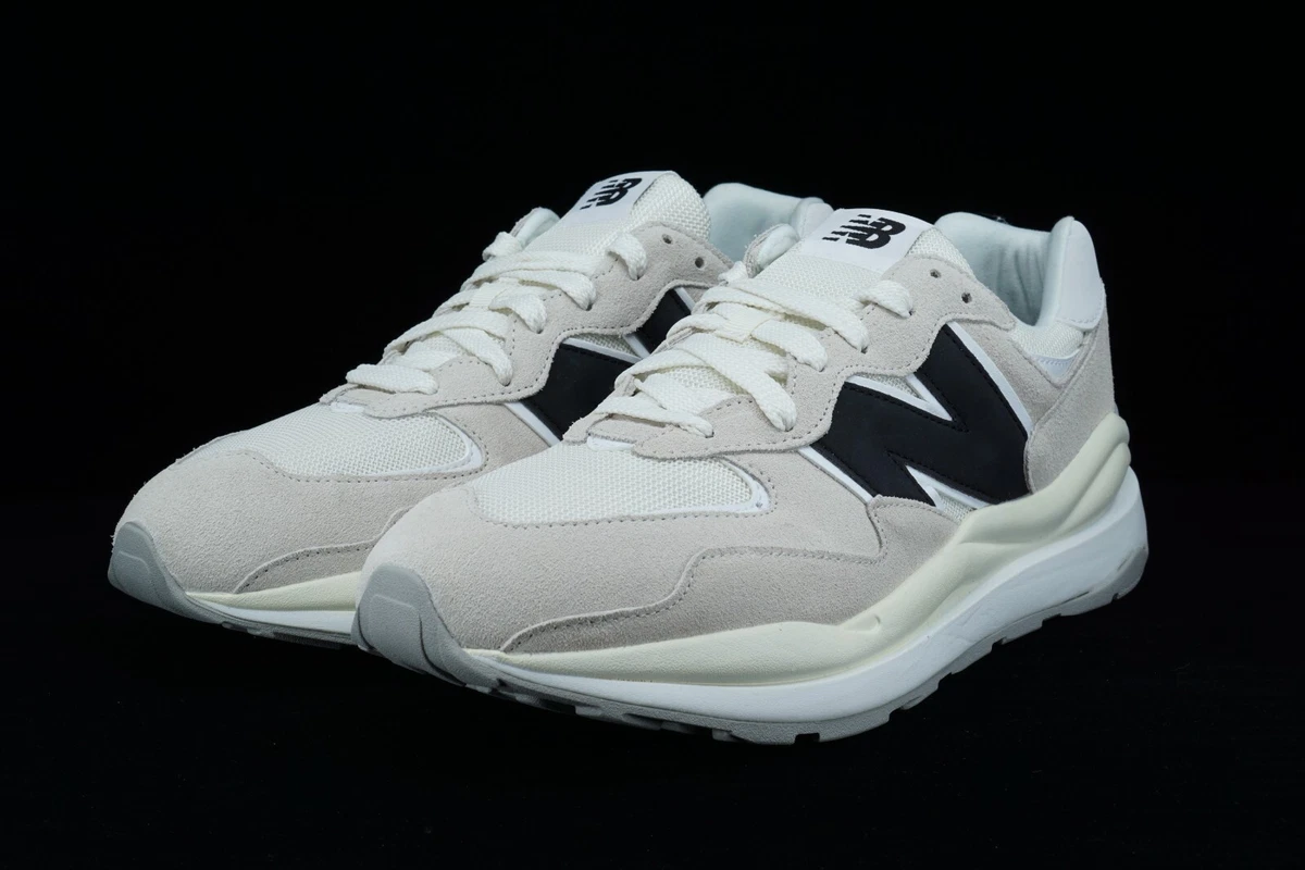 New Balance 57/40 Sea Salt White Black Blue Mens Size 12 M5740CBC 