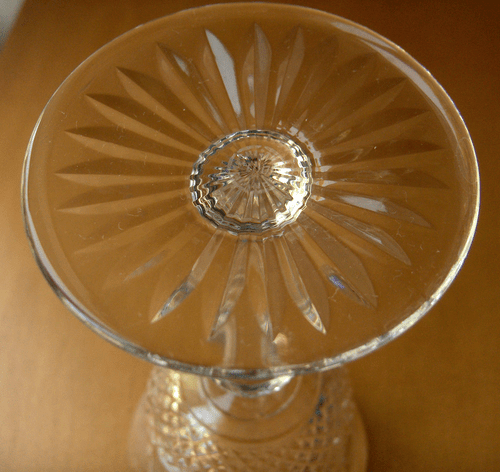 St Louis Tommy vier #1 große Wasserkelche ~ 7 3/4 Zoll ~ hergestellt in Frankreich ~ makellos - Bild 3 von 4