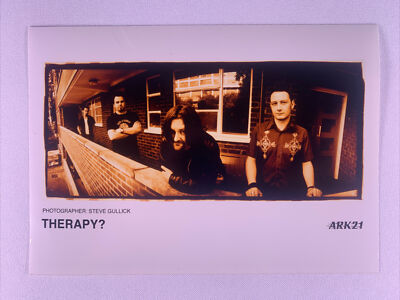 Therapy? Photo Original Ark21 Records Promo Andy Cairns Fyfe Ewing Circa 1990s