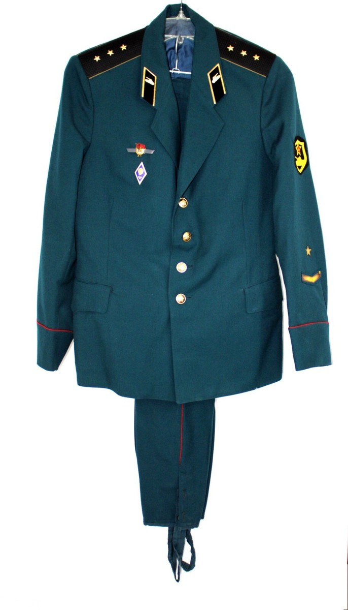 Vintage 1976 SOVIET Armor Sr. Warrant Officer Uniform - AUTHENTIC