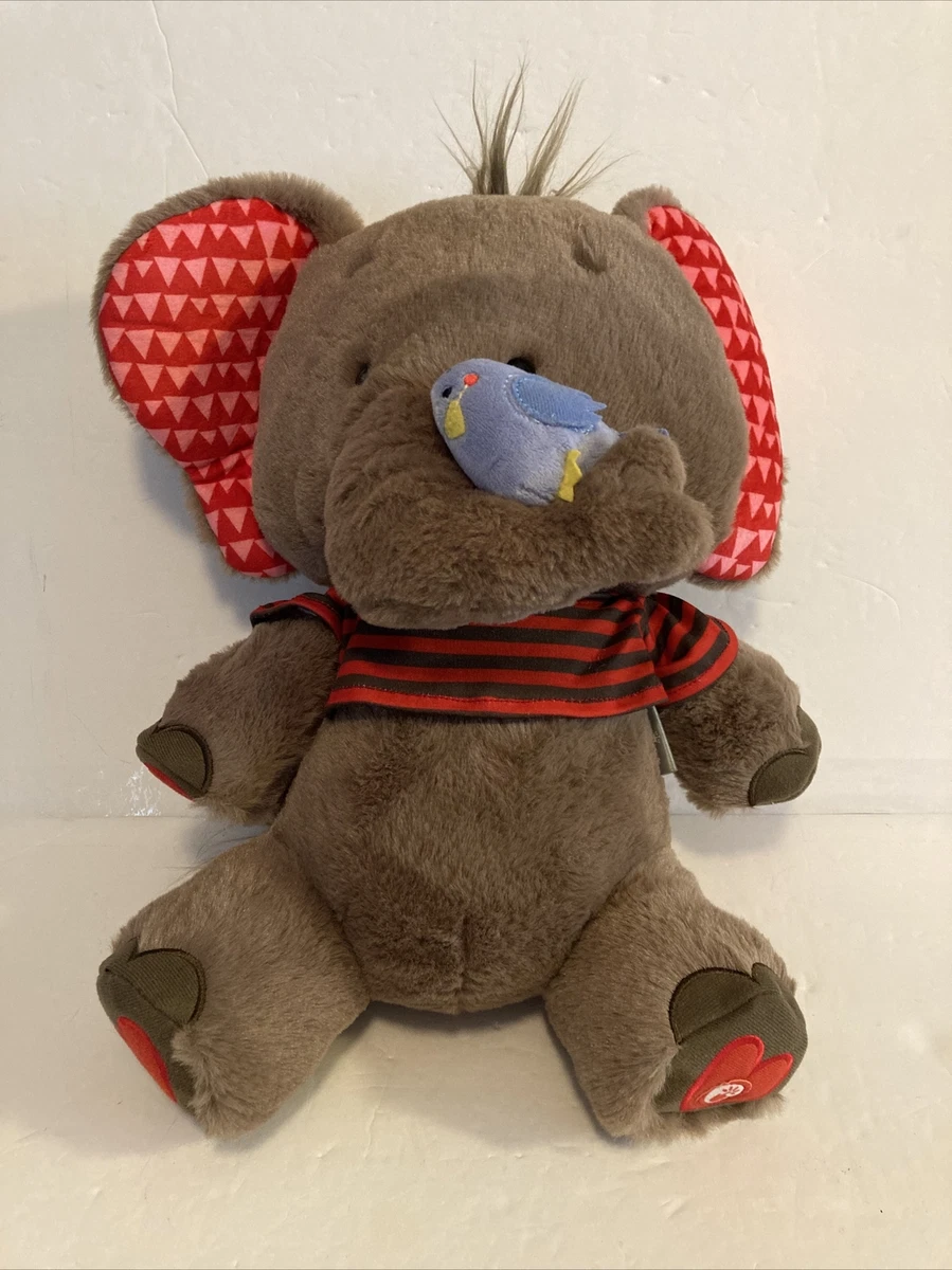 Hallmark Singing Musical Elephant and Bird You Are My Sunshine Stuffed Animal