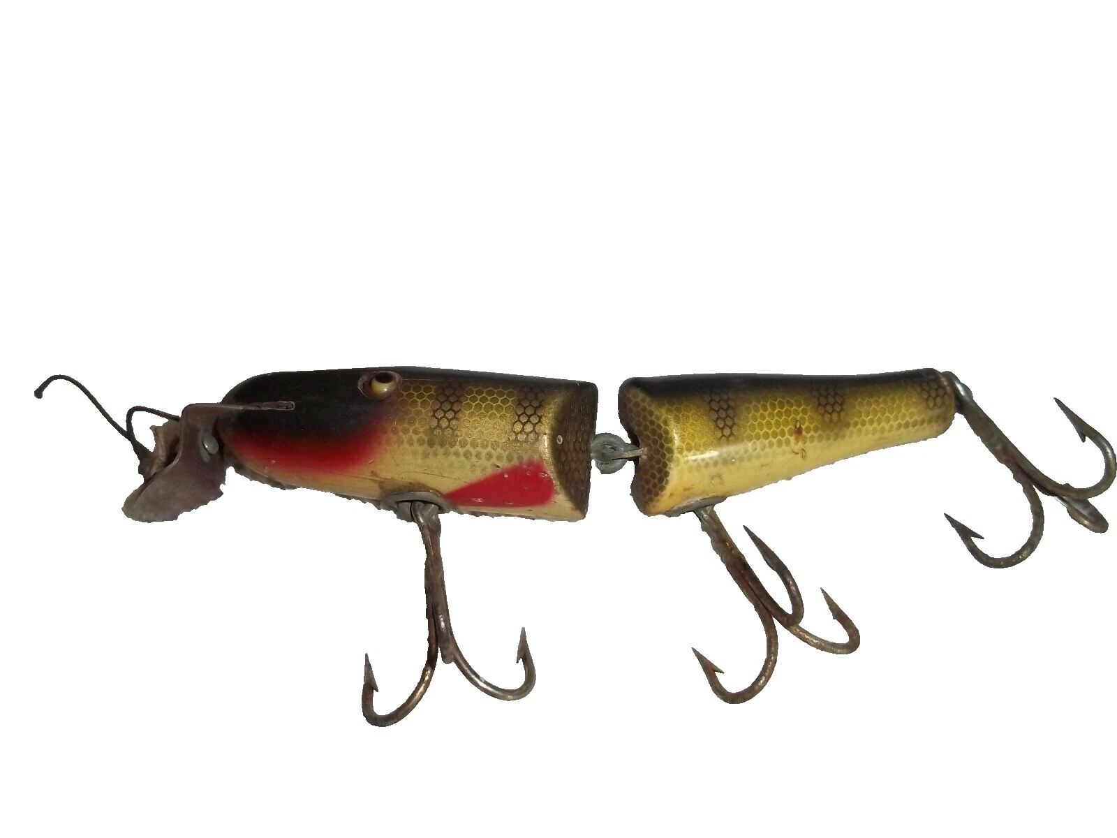 Wooden Vintage Fishing Lures Minnow Pike