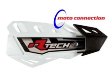 RTECH FLX MOTOCROSS HANDGUARDS WHITE  - HONDA CRF250R CRF450R