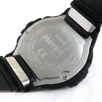 Casio Pro Trek Men's Black Smart Watch WSD-F20-BK WSD-F20 Used