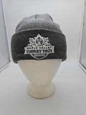 Turkey Trot Knit Beanie Hat Maple Valley Washington Thanksgiving Fall Winter-