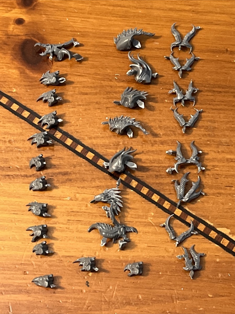 Chaos Warhammer - Tzeentch - Tzaangors - Heads Horns Manes