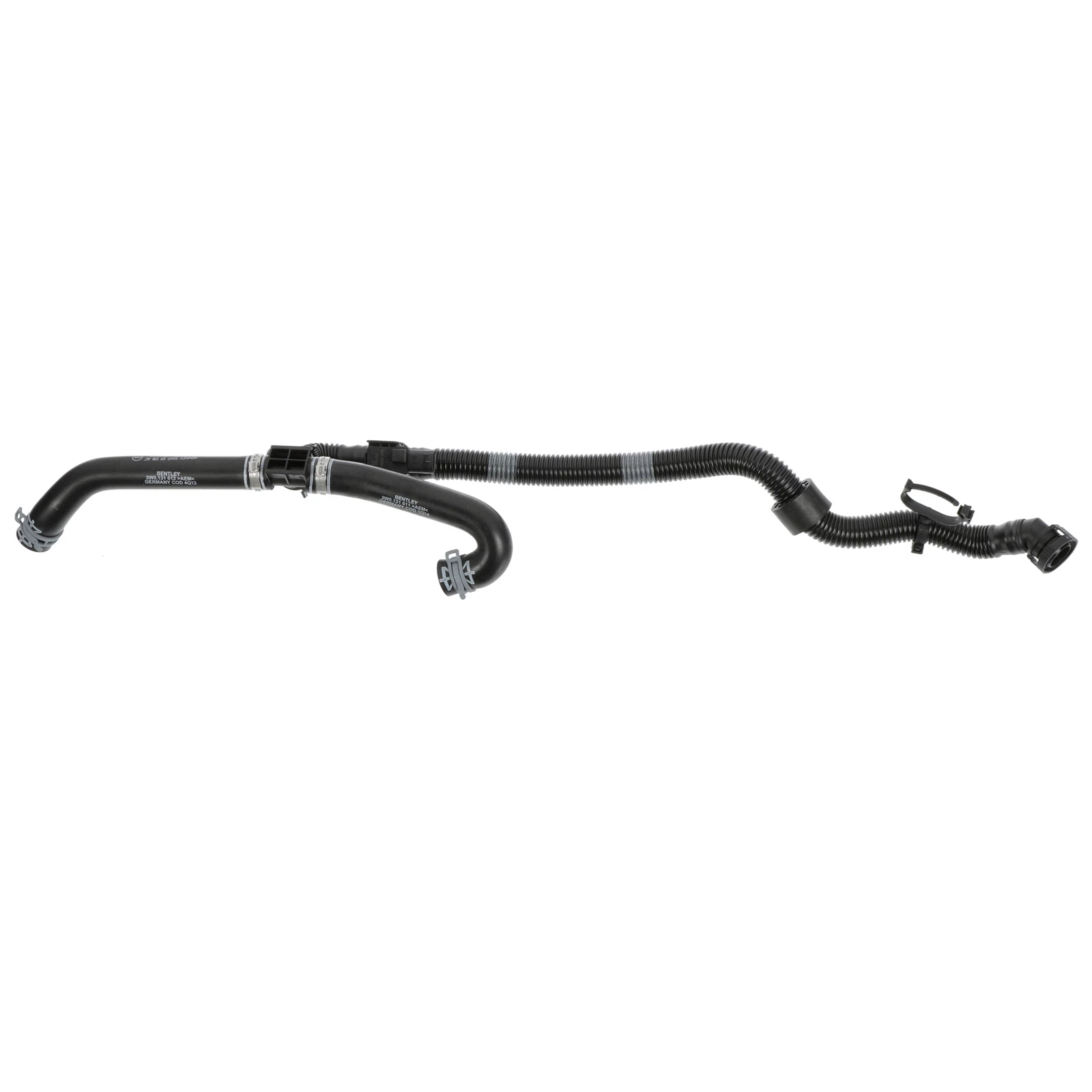 Tubería de válvula de control de bomba de aire secundaria para Bentley Continental 2011-2018 (P/N 3W0131128AC)