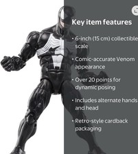 2024 Marvel Legends 85th Anniversary Retro Venom Walmart Exclusive SpiderMan MOC