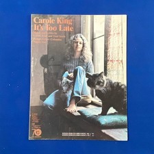 Carole King - It's Too late - sheet music
