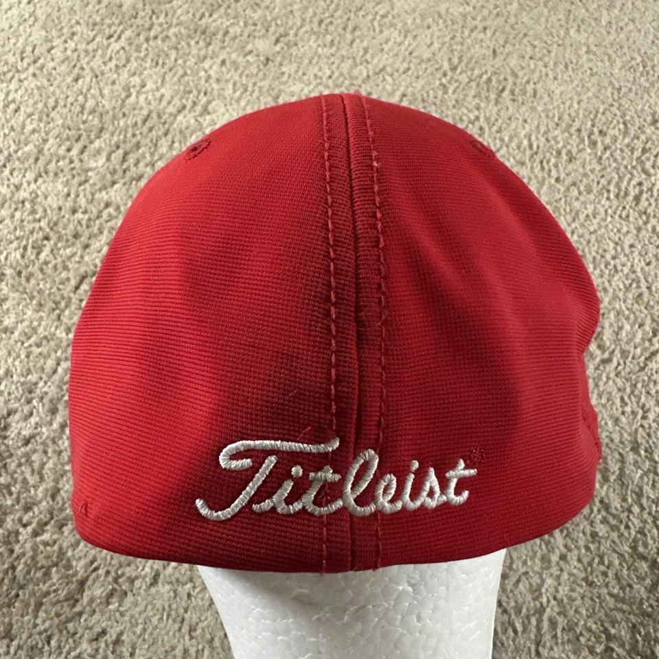 Gorra Titleist para hombre L/XL roja Philadelphia Phillies ajustada elástica golf béisbol Foto 4 de 4