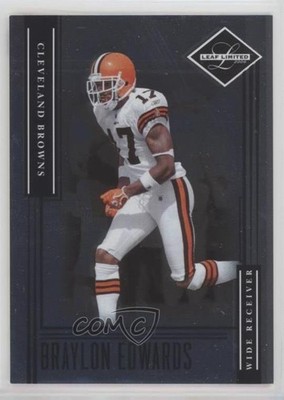 2006 Leaf Limited 735/799 Braylon Edwards #18 0l2