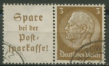 Deutsches Reich Zusammendrucke 1939 Hindenburg W 79 gestempelt