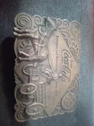 Coca Cola Soda Pop Coke VTG. 1976 Bergamot Brass works W Collectable Belt Buckle