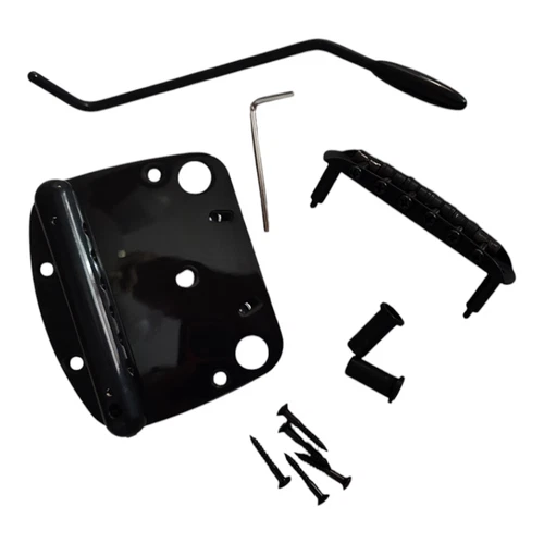 Black Mustang Tremolo and Bridge Set