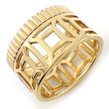 BOUCHERON Ring Quatre Openwork Radiant Cut 750(18K) Yellow Gold #51 US5.75