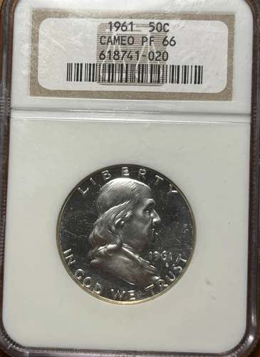1961 Franklin Half Dollar 50C NGC PF66 Proof