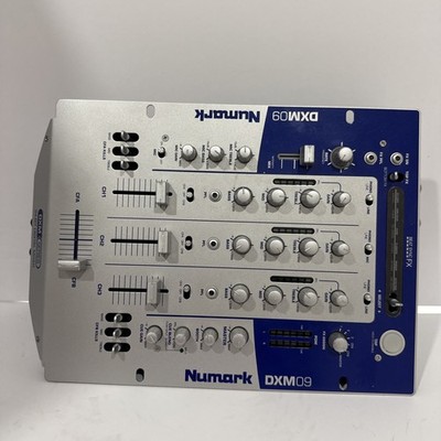 DJミキサー Numark DXM09 Numark DXM09 3-Channel 24-bit digital DJ Mixer + original power