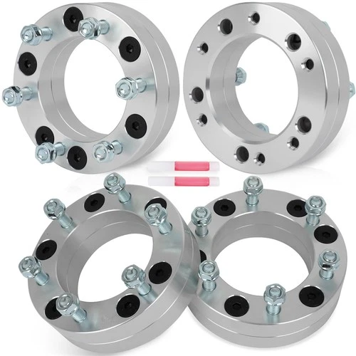 4Pc 5x5.5 to 6x5.5 Wheel Adapters 2" For Ford Dodge 5 Lug Convert to Chevy 6 Lug