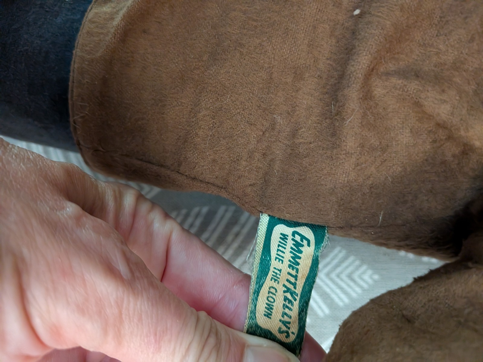 Vintage 1950s Baby Barry’s Emmett Kelly “Weary Willie The Clown” Hobo Doll 19"