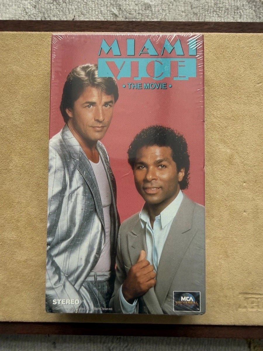 Miami Vice - The Movie (VHS, 1984 Sealed 96898013338| eBay