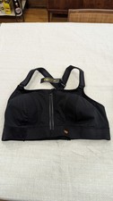 NEW SHEFIT Women's Ultimate Sports Bra High Impact Black Size 4Luxe NWT