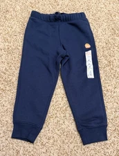 Jumping Beans Softest Fleece Toddler Boys Jogger Navy Size 4T