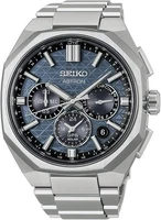 SEIKO ASTRON HAB001J Nextar GPS Solar Dual Time Chronograph Men's Watch