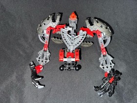 lego bionicle maxilos and spinax 8924 Incomplete