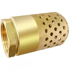 1-1/4" Foot Valve with Mesh Strainer Check Valve For Well Jet Pump, Water System