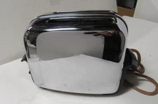 Toastmaster Automatic Pop Up Toaster 2 Slice Model 1B14 Works Cloth Cord c1950's