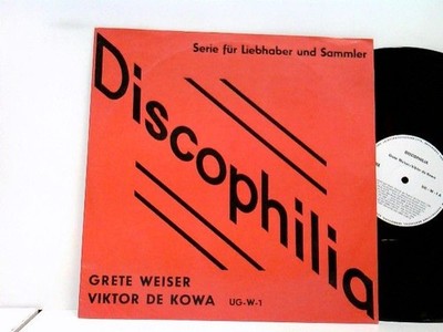 Serie für Liebhaber und Sammler Grete Weiser / Viktor De Kowa: