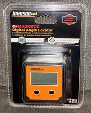 Johnson Level & Tool Magnetic Digital Angle Locator 2 Buttons Illuminated LCD