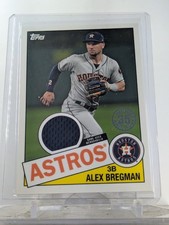 2020 Topps 1985 35th Anniversary Relics Black Alex Bregman #85R-AB