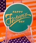 *HAPPY FATHERS DAY*  1oz .999 Fine Silver Colorized Round- By  "APMEX"