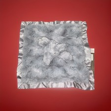 Cloud Island Gray Elephant Lovey Security Blanket Rosette Swirl Plush Target