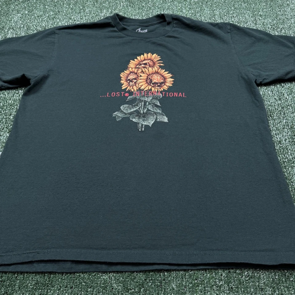 Lost Enterprises T Shirt Men's Size L Green Short Sleeve Surf Skateboarding - Image 3 of 4