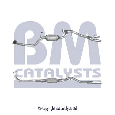 Non Type Approved Catalytic Converter Left BM90611 BM Catalysts 4A0253057P New - Image 2 of 4