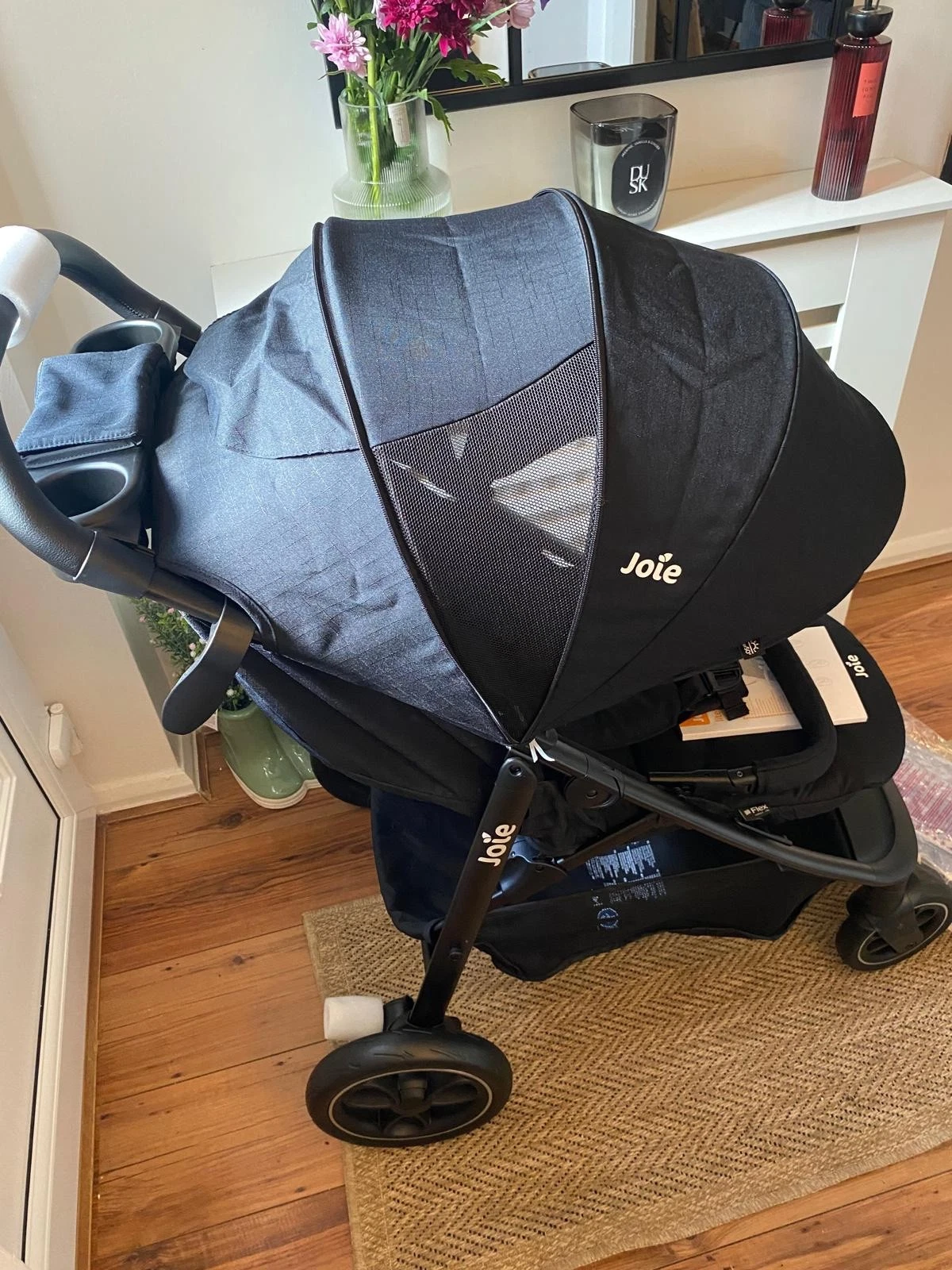 Joie Litetrax 4 Wheeler Stroller/Pushchair -Grey Flannel.
Opens in a new window or tab