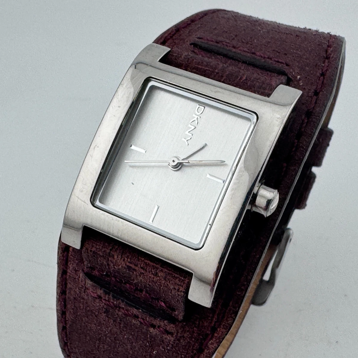 DKNY Stainless Steel Case Square Wristwatches for sale | eBay