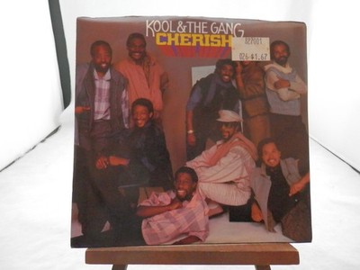 KOOL & THE GANG   3 45s   ''CHERISH''    ''FRESH''   ''STONE LOVE''   PLAY-GRADED