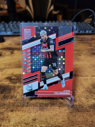 2022-23 Panini Donruss Elite Serie A Theo Hernandez Black Circles 1/1