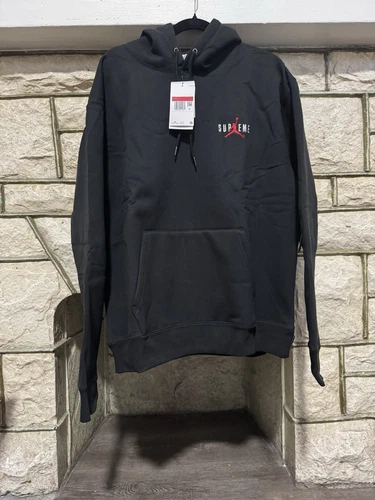 Sweat à capuche noir Supreme x Jordan FW24 taille L
