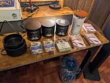 Wax Melter, Wax Melts, 4 Scented Candles