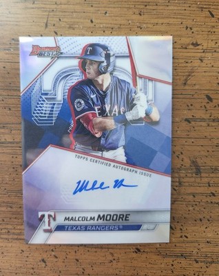 2025 Bowman s Best  - Malcom Moore Best Of 2025 Refractor Autograph #B25-MM