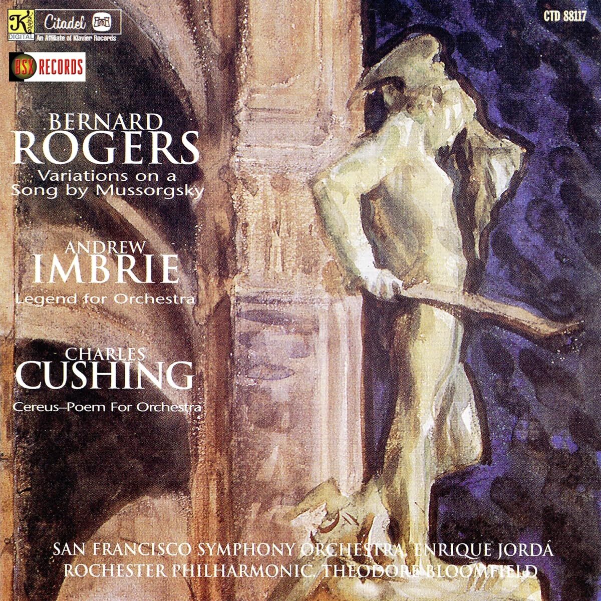 Rochester Philh Rogers: Variations On A Song/Imbrie: Legend For Orchestra/C (CD)